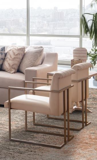 Metal Accent Chairs | Interior Design with JP Home