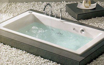 air and water massage bathtub