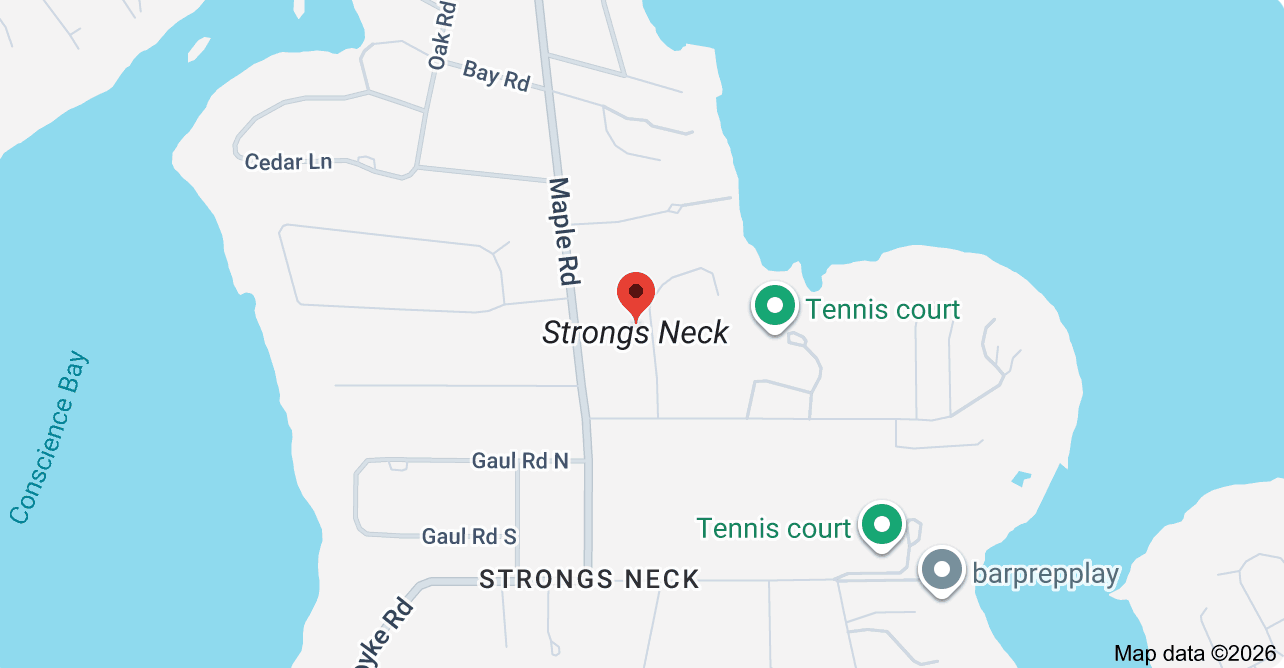 Map of Strongs neck , New York, 