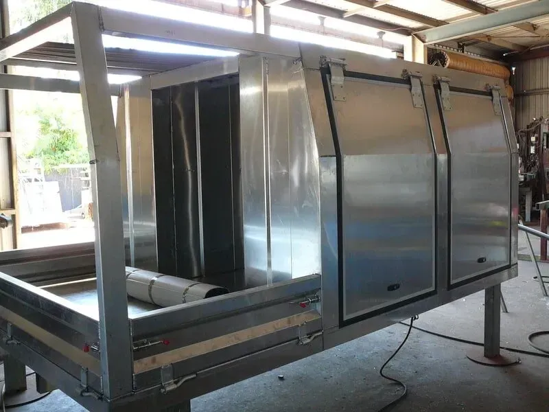 Aluminum Truck Bed Canopy — Greville Fabrication in Girraween, NSW