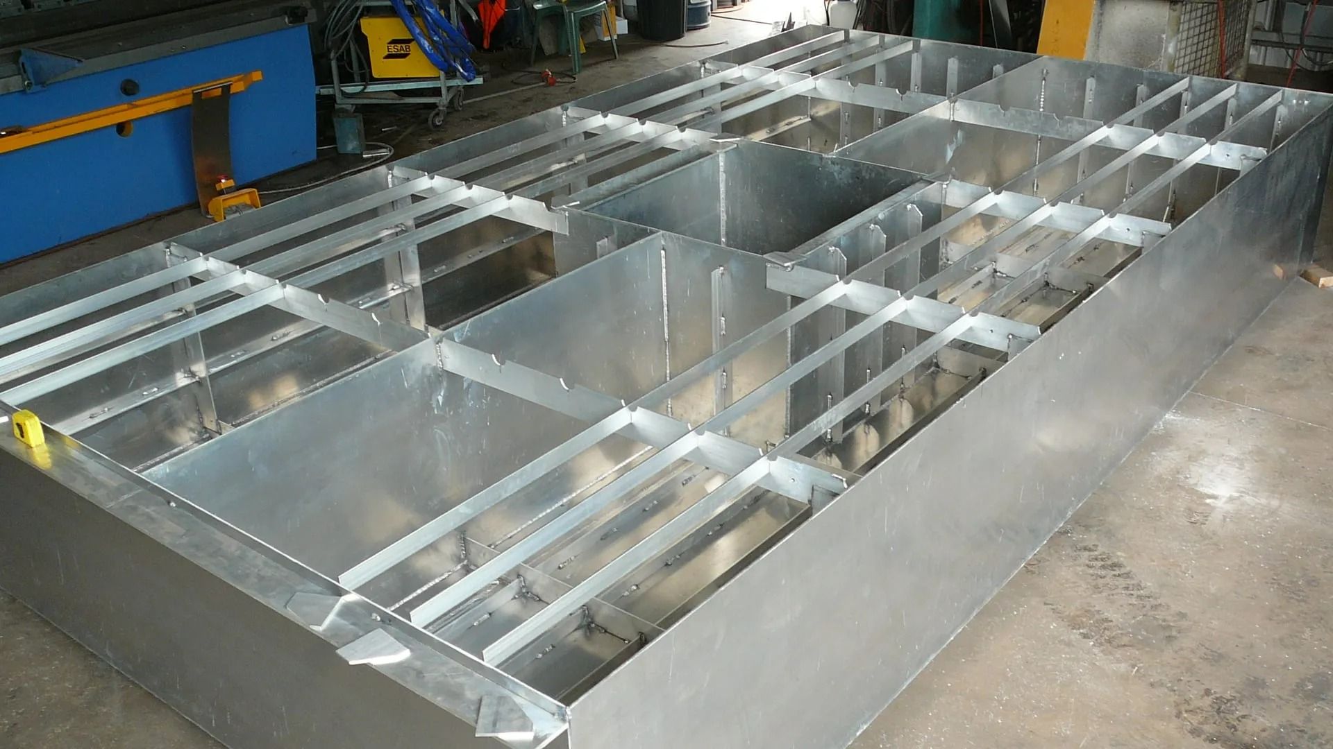 Metal Framework, Likely for a Structure — Greville Fabrication in Girraween, NSW