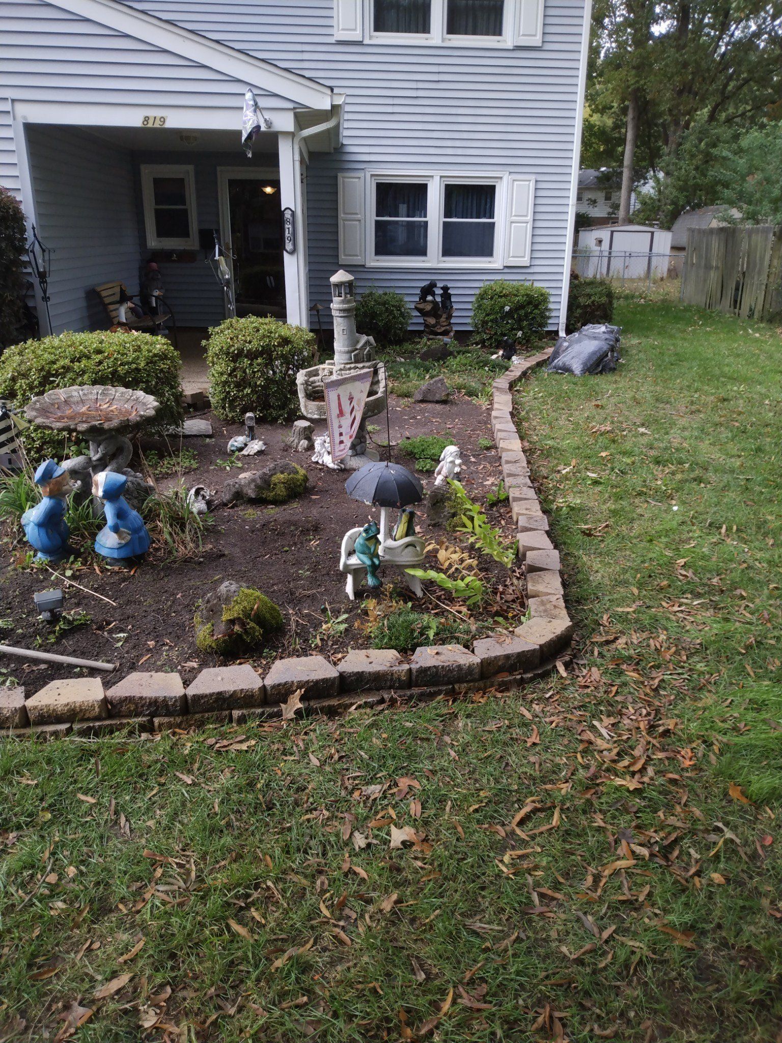 Concrete ports re-installed