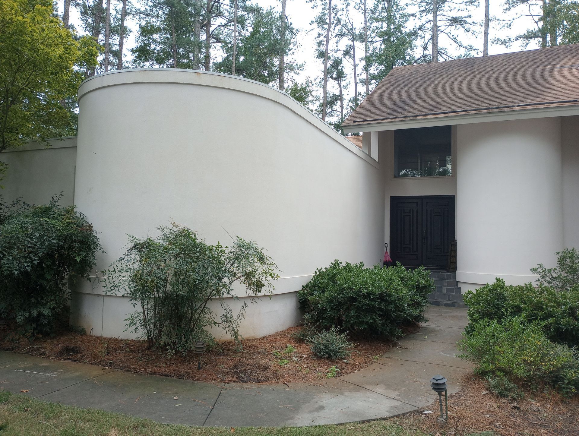 Pressure washing (after)