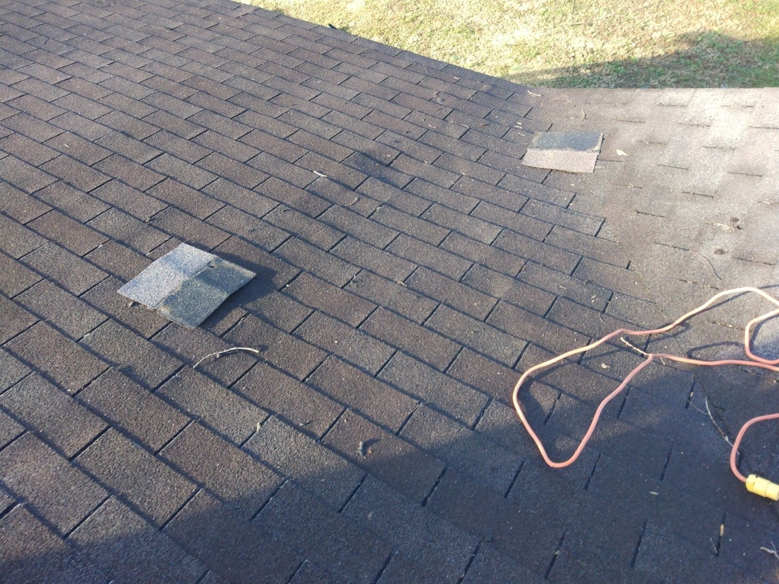 Roof replacement: completed replacement