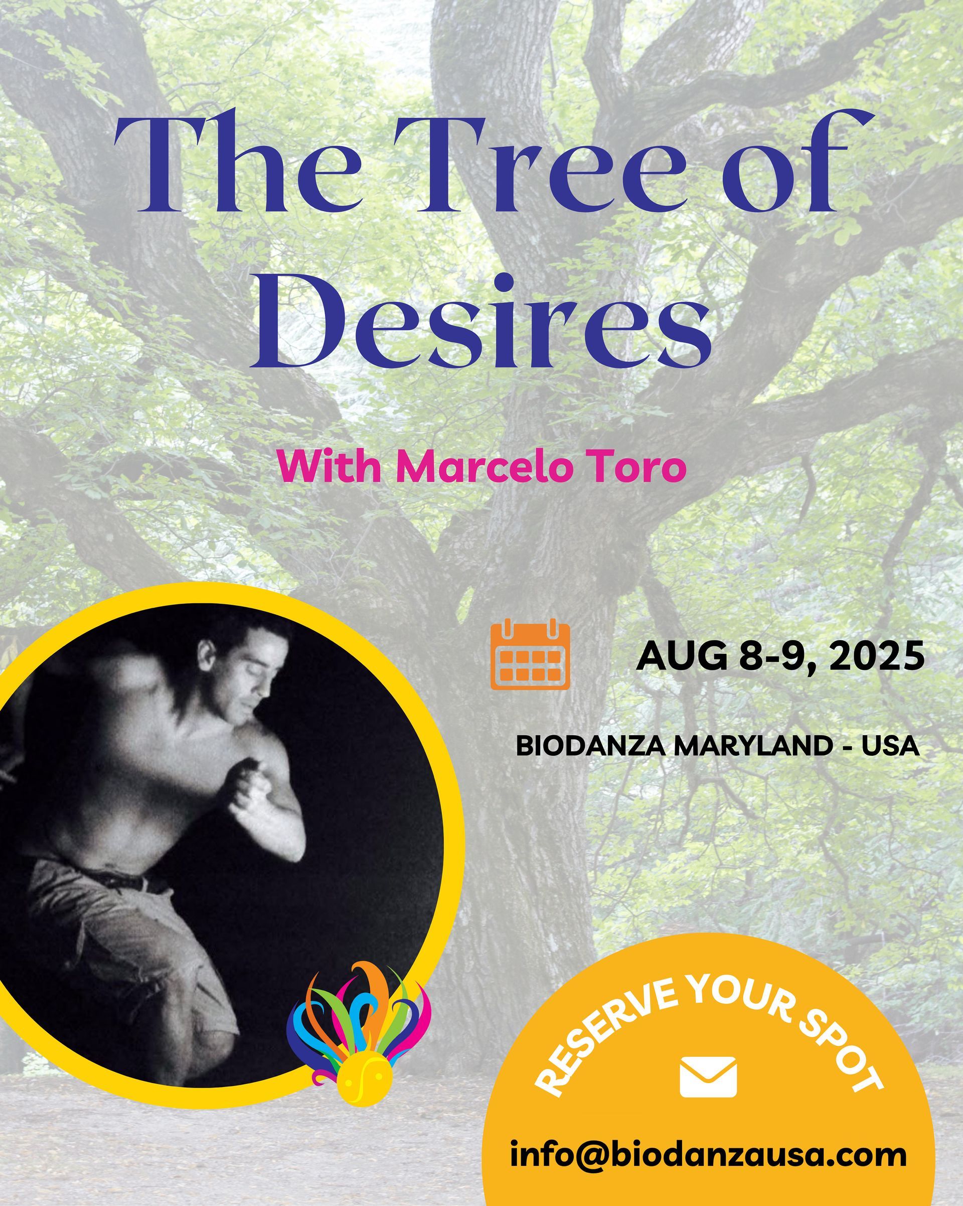 A poster for the tree of desires with marcelo toro michelle dubreuil and marina sastre