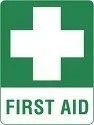 First Aid Sign — Payton Civil Products in Wilsonton, QLD