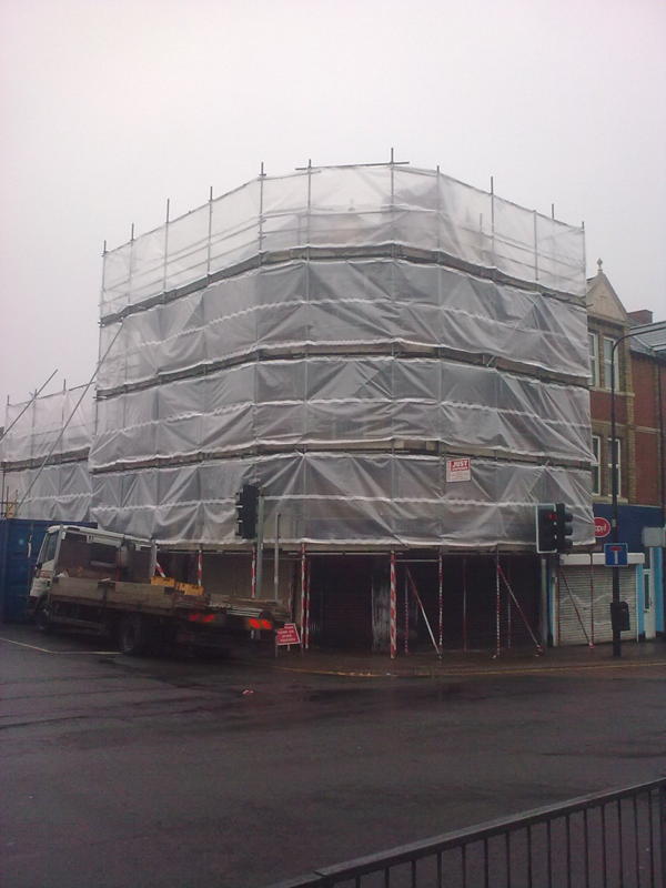 Scaffolding erection services