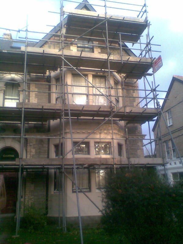 Scaffolding work