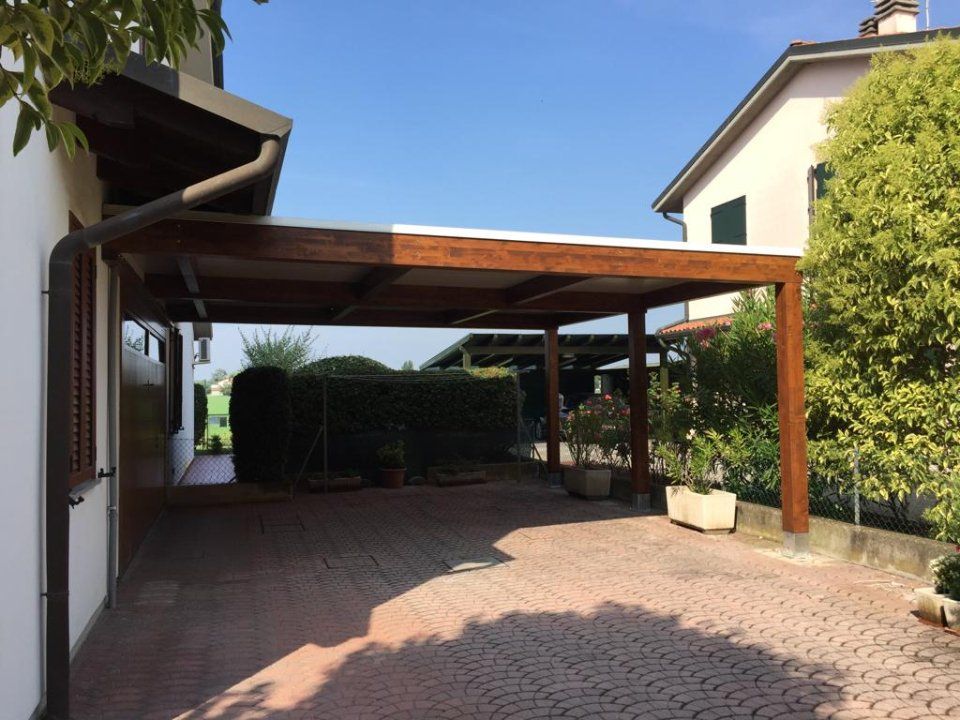 pergola per abitazione