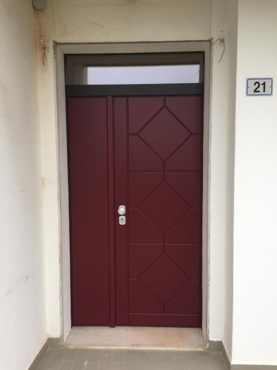 porta con lucernario