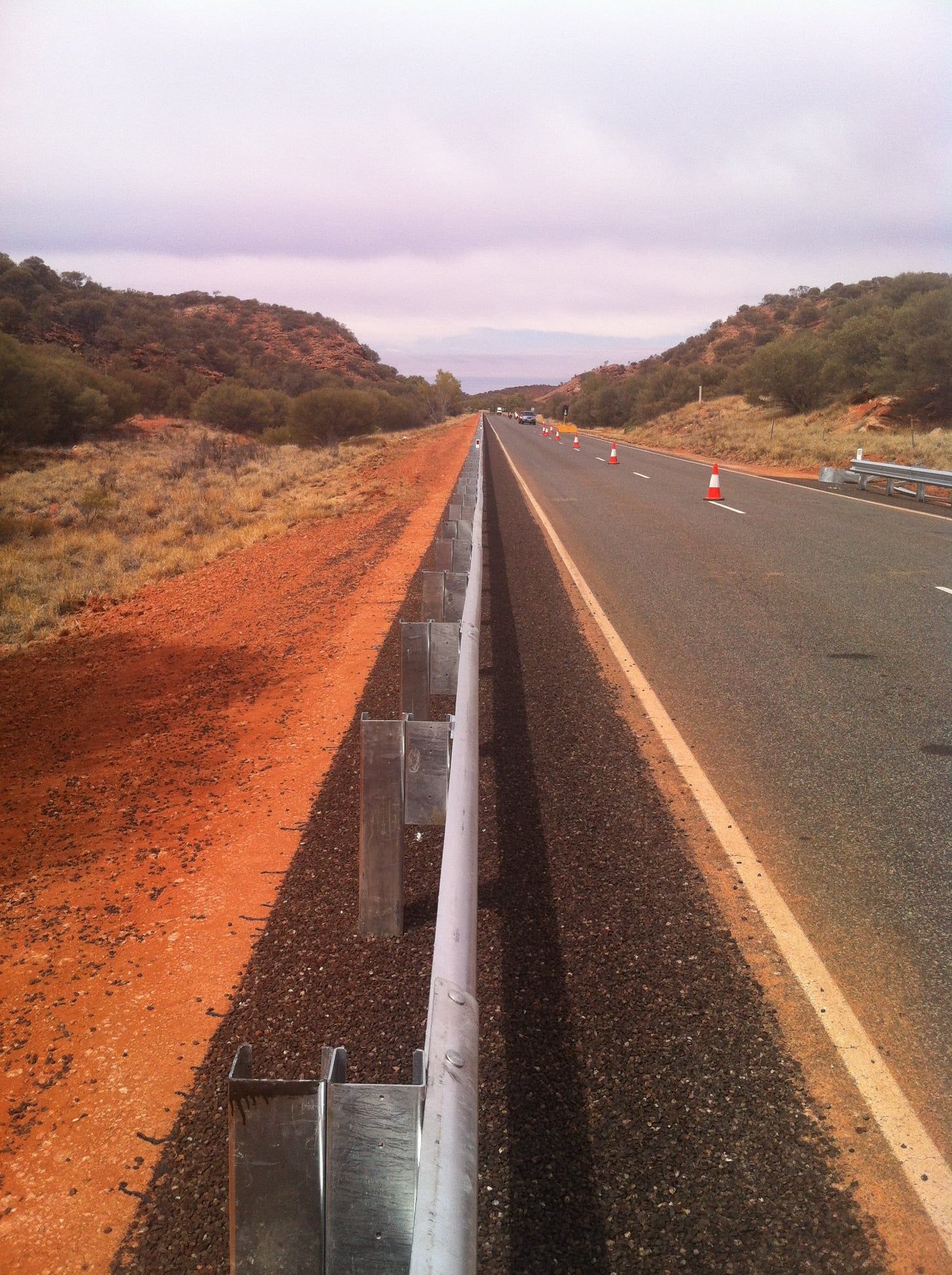 A Railway Align In The Street — Bullant Building In Ciccone, NT