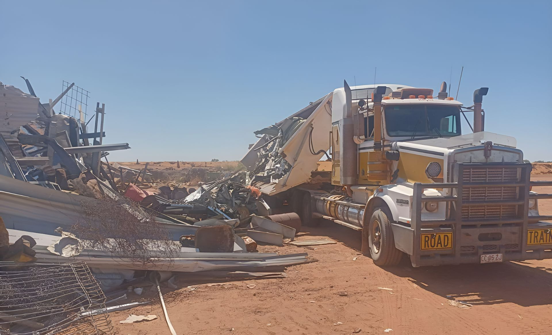 A Truck With A License Plate — Bullant Building In Ciccone, NT