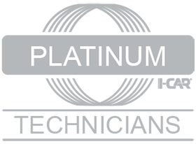 A logo that says platinum technicians on it