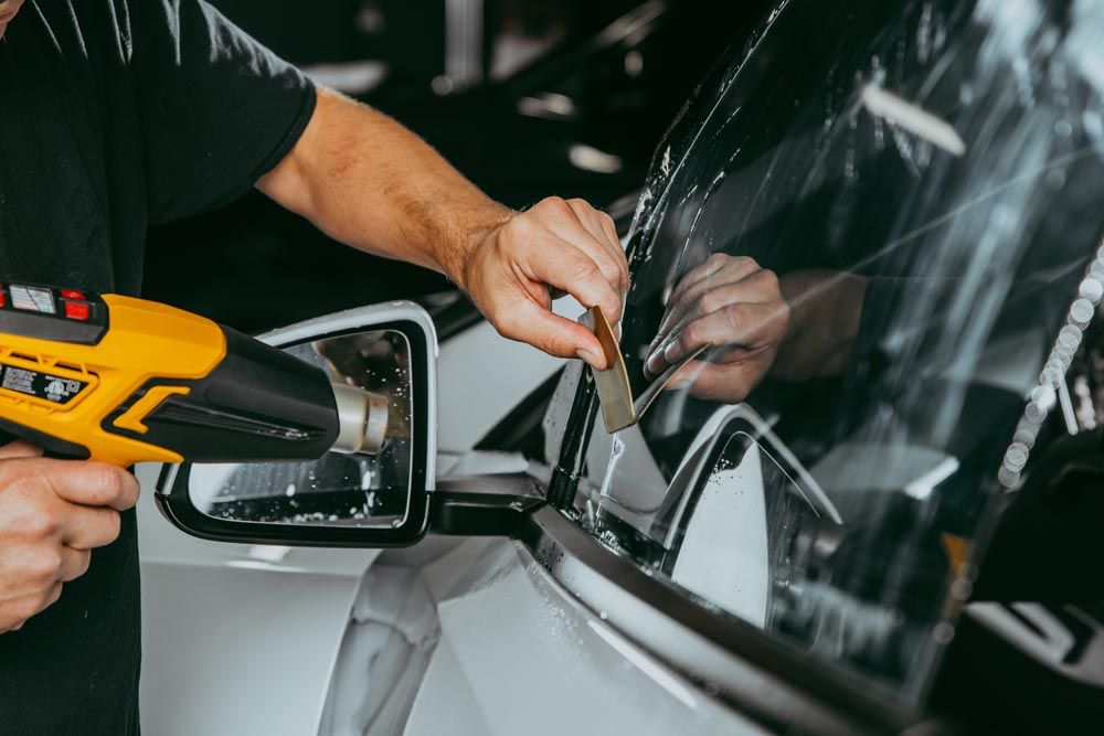Window tint application