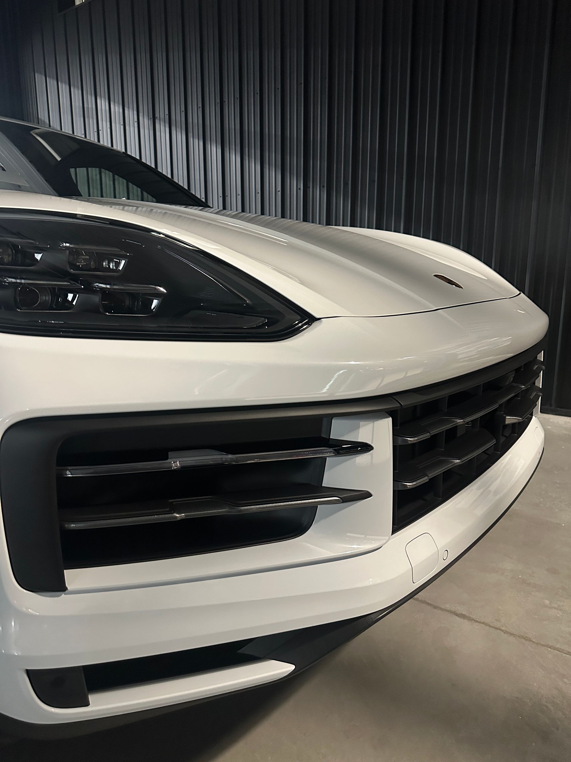 A close up of the rear end of a car