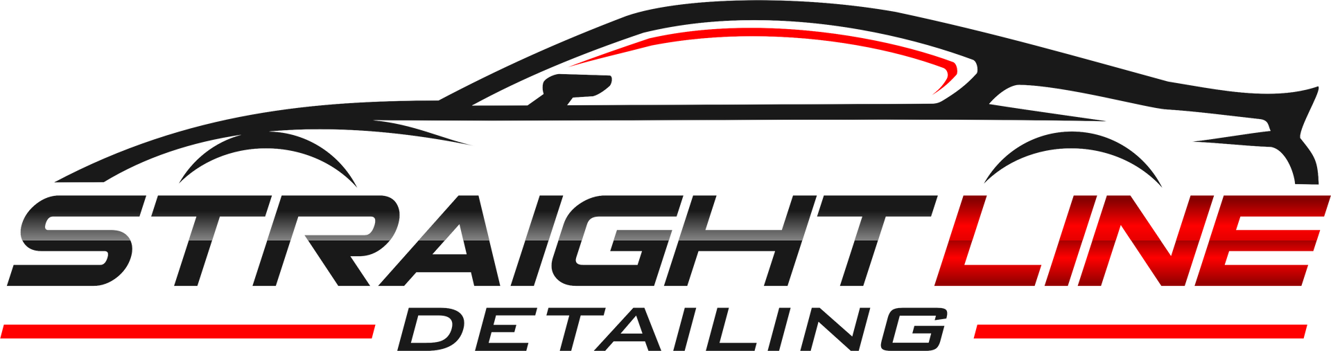 Straight Line Detailing logo