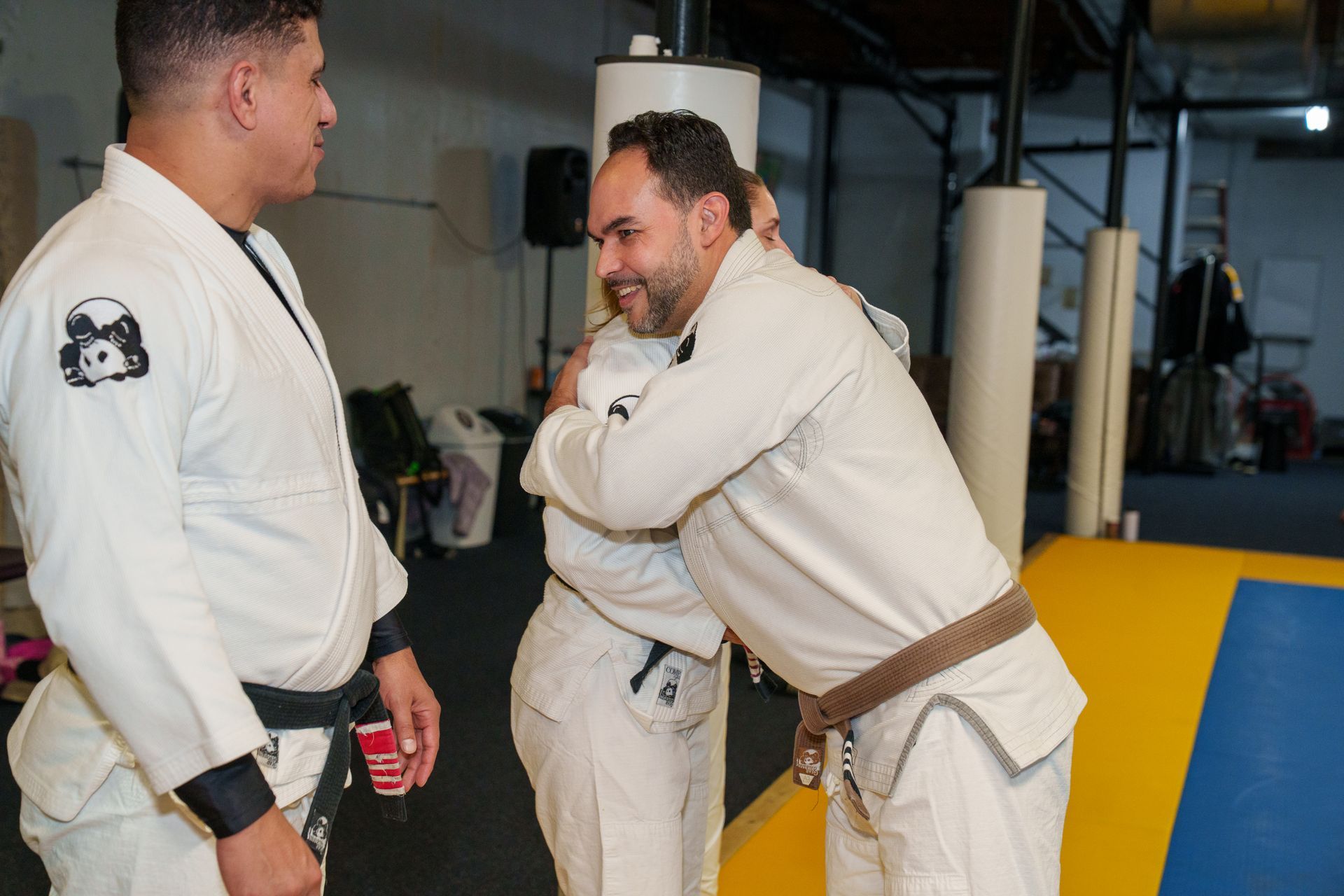 Students train grappling rounds at Inverted Gear Academy in Bethlehem, PA, building trust and fitness together.