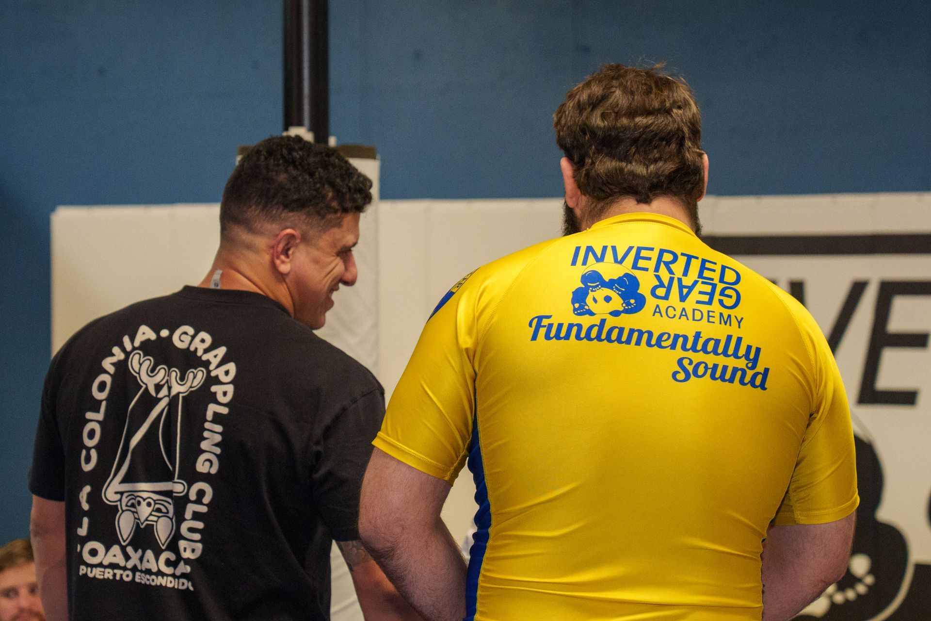 Adults practicing grappling in class at Inverted Gear Academy in Bethlehem, PA, building confidence and resilience.