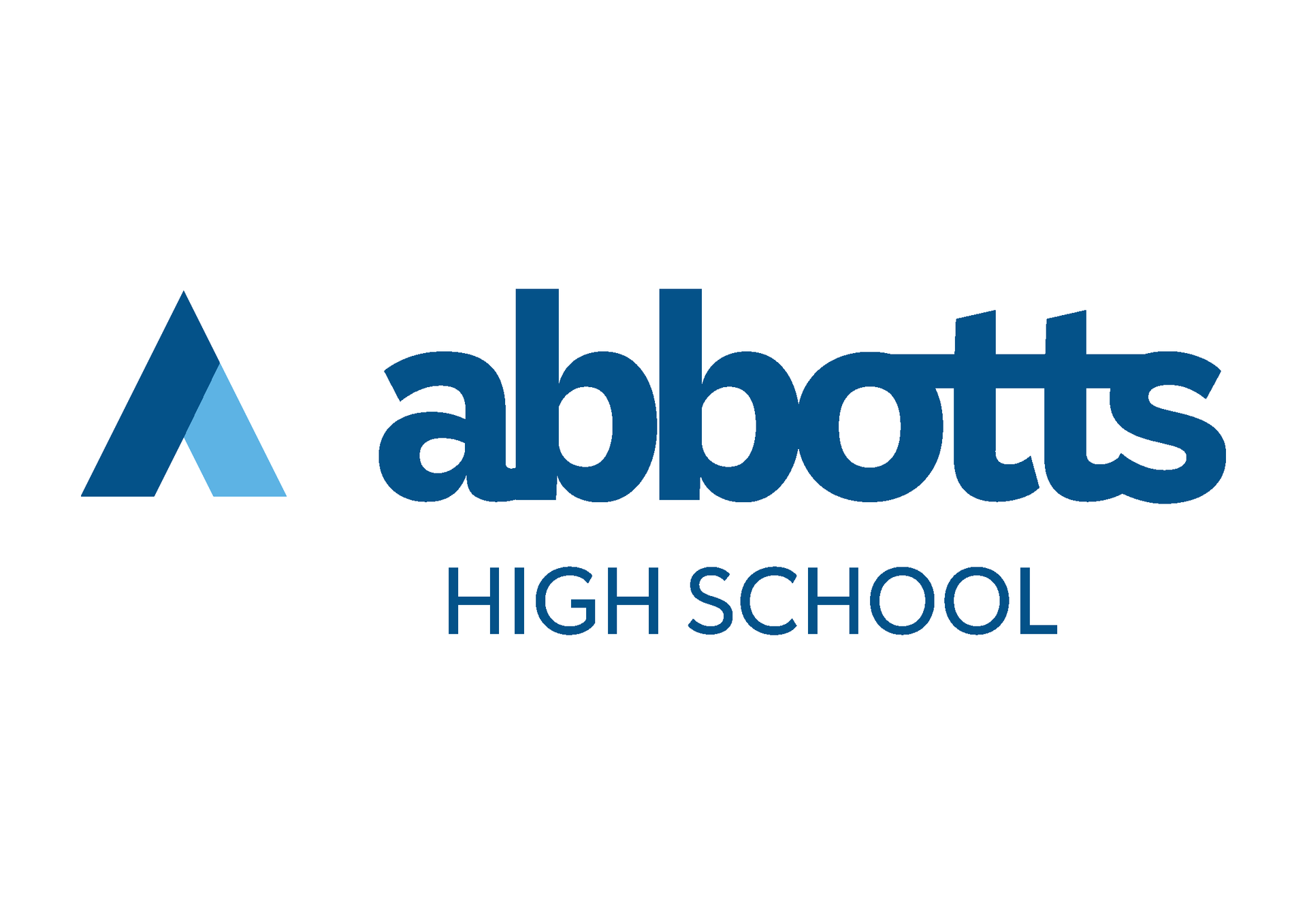 Abbotts college high school logo on a white background