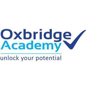 The logo for oxbridge academy is effortless excellence in education.