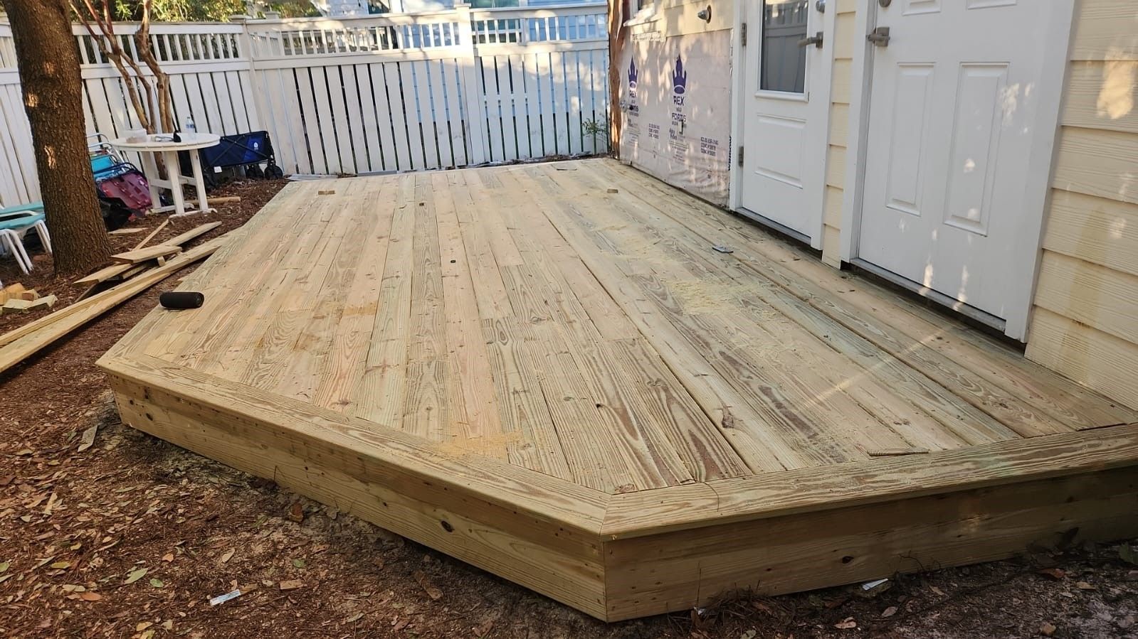 Newly Installed Deck