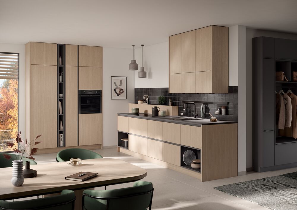 cucina in legno massello