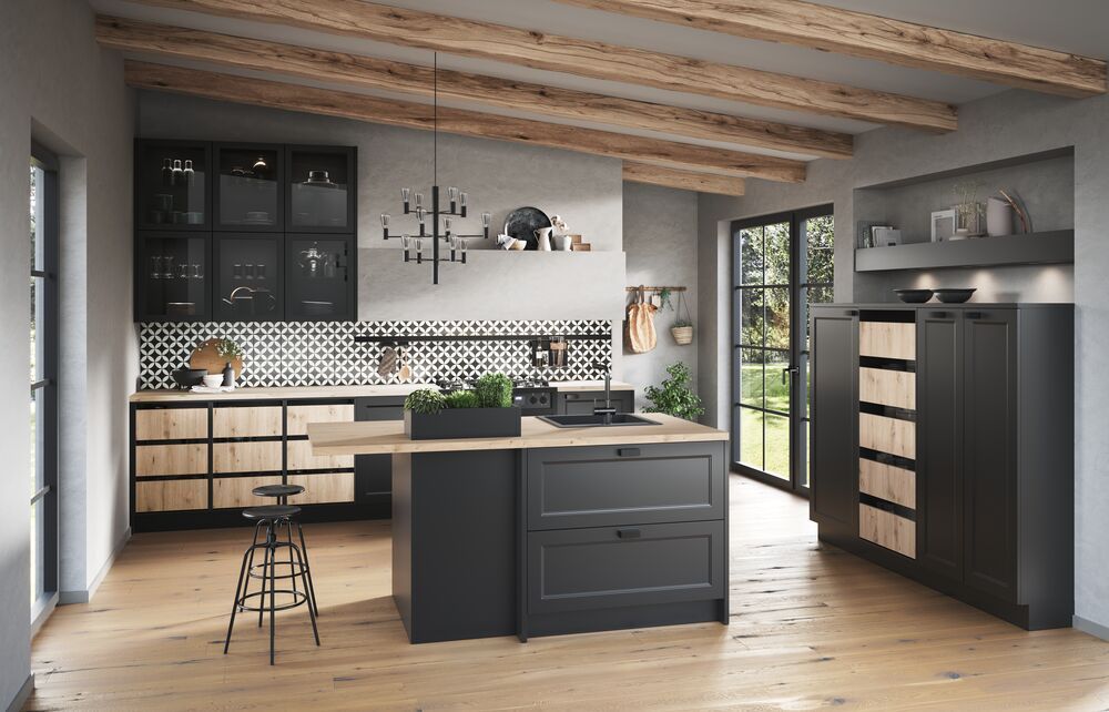 topper cucina in legno