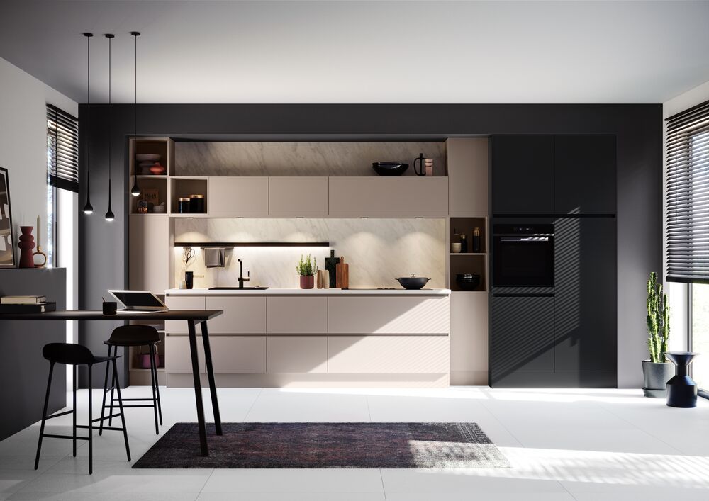 cucina hacker bianca e nera