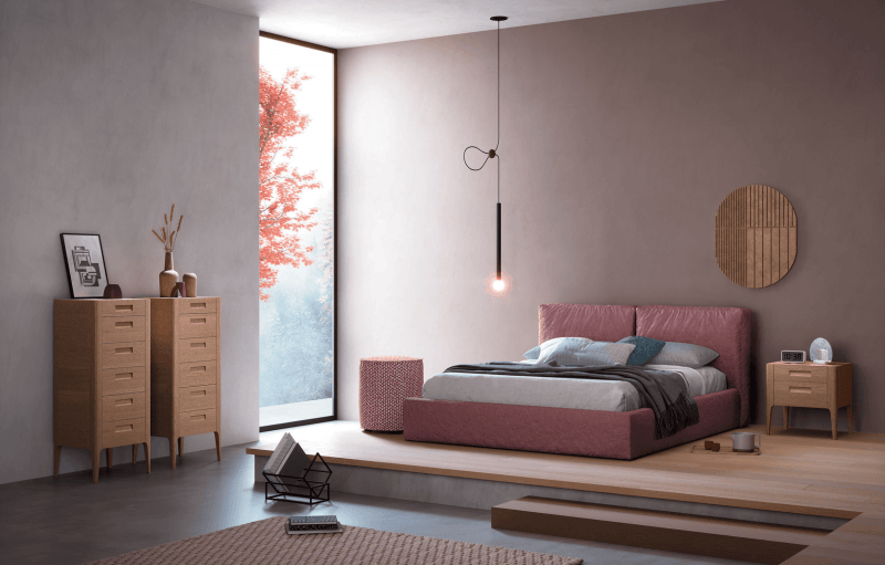 camera da letto rosa