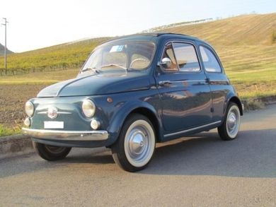 Cinquecento blu Fiat