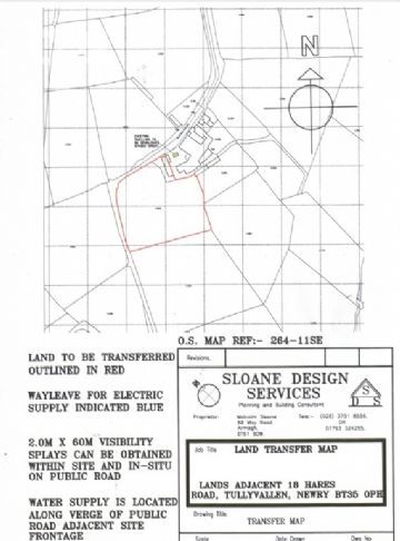 Location of land for sale