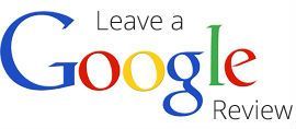 A google logo that says leave a google review