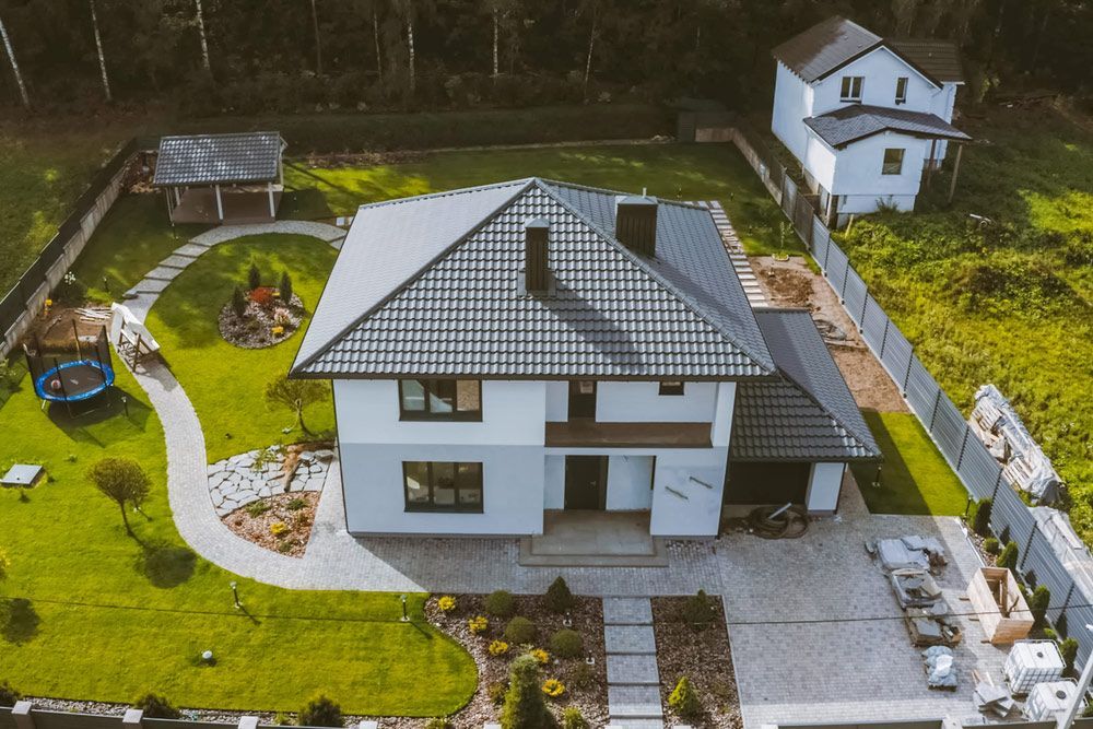 Top View Of Residential House — Experienced Roofer in Dalby, QLD