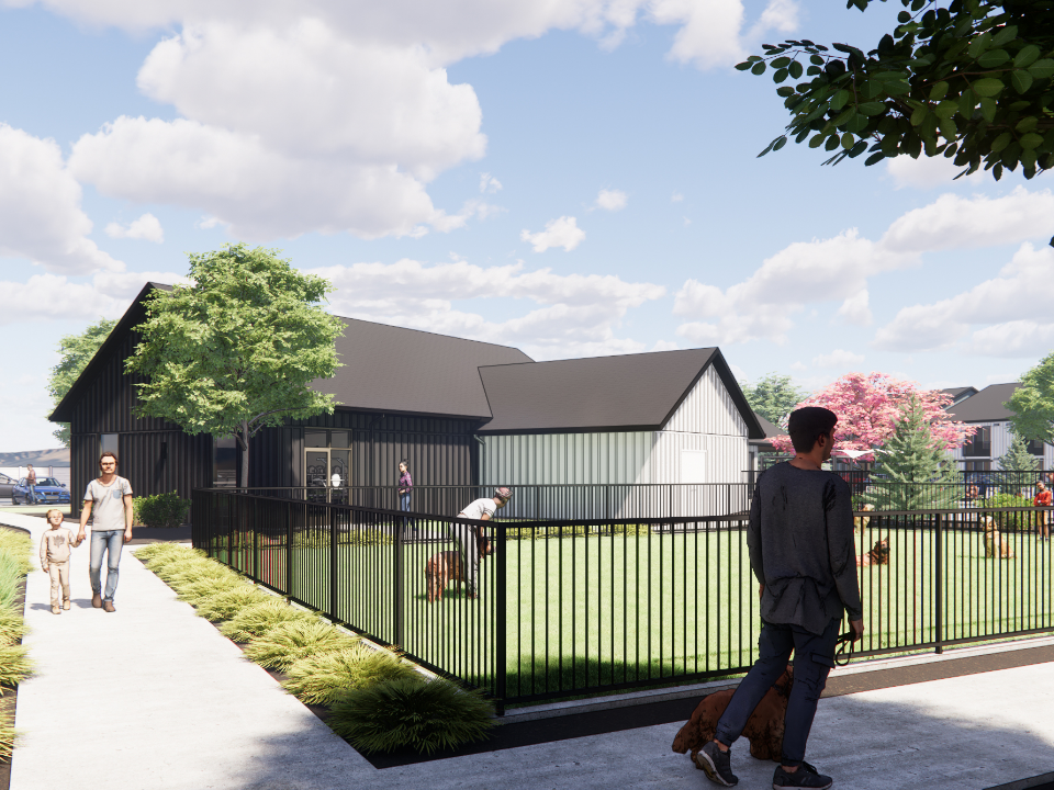 exterior amenities. 