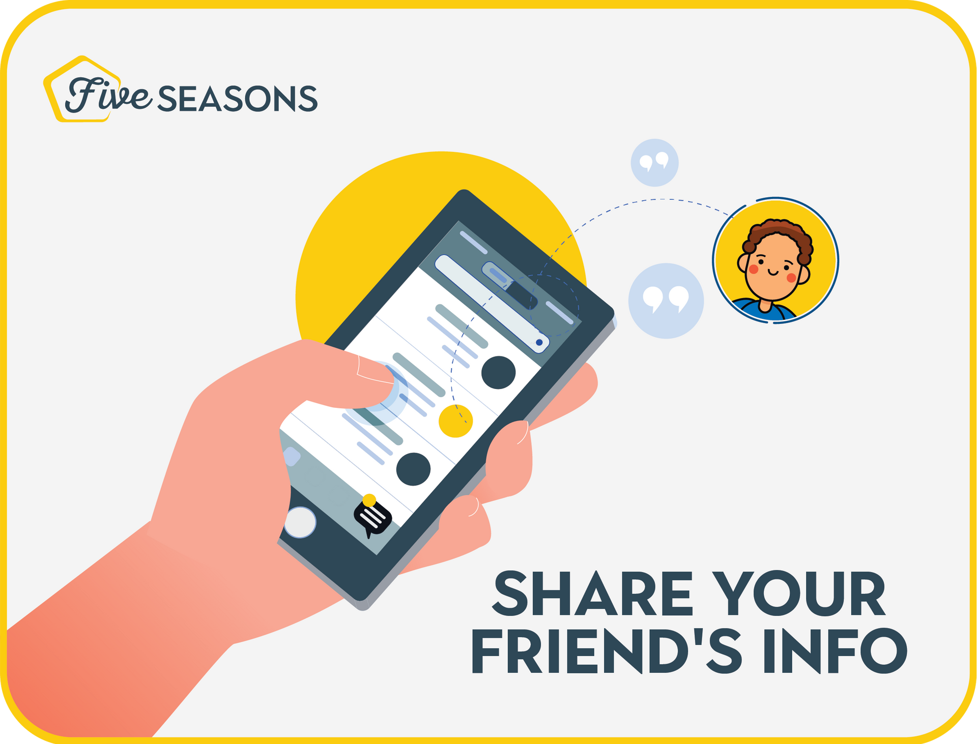 Share Your Friend's Info