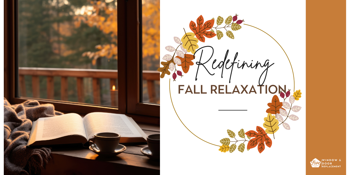 Redefining Fall Relaxation: Cozy Reading Nooks and New Windows