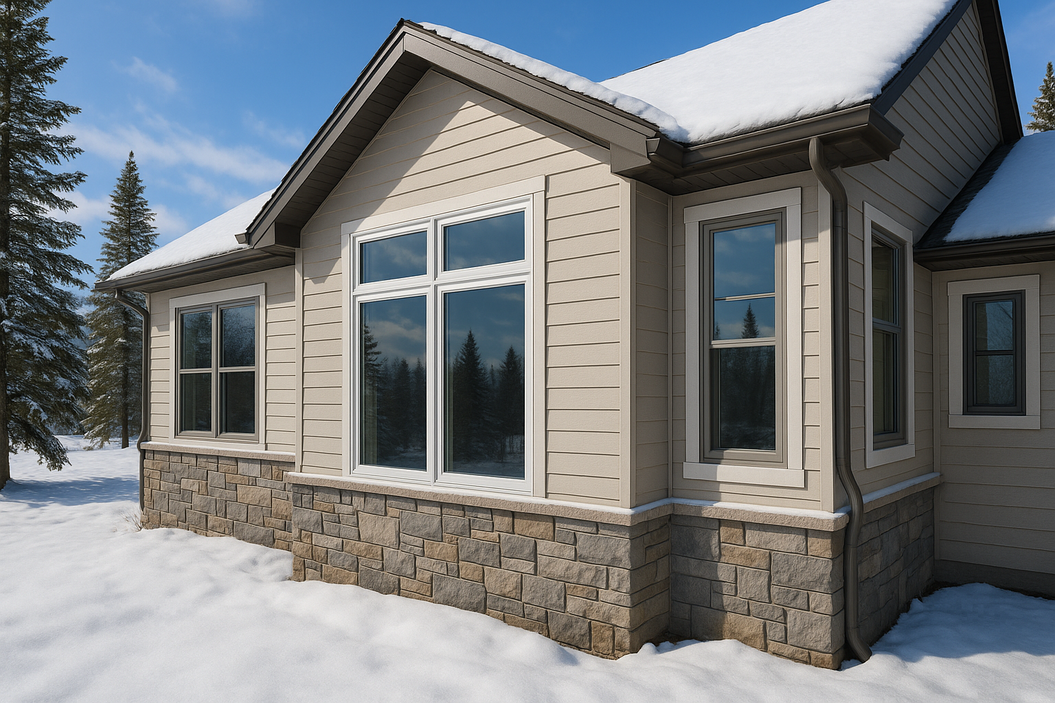 Denver window contractor explaining energy-efficient window options to homeowner