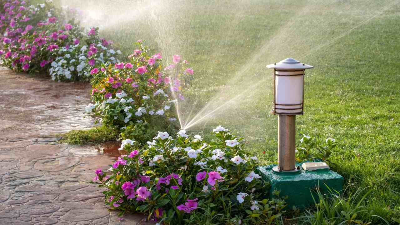 DIY lawn sprinklers