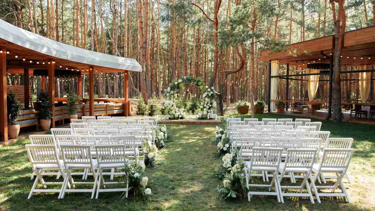 outdoor event landscaping