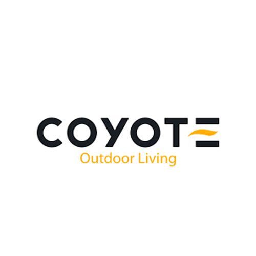 A logo for a company called coyote outdoor living.