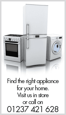New fridge - Bideford - Bideford Appliance Store - Dishwasher repair