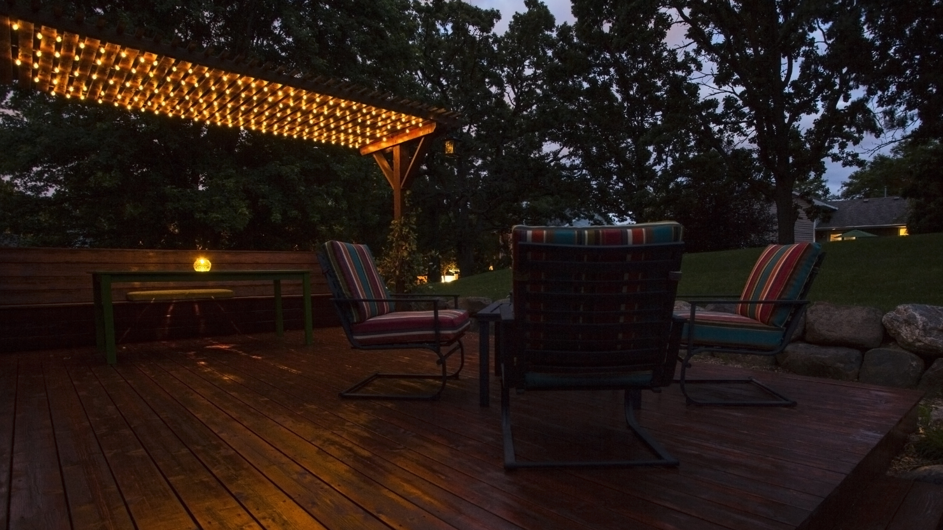 deck lighting ideas