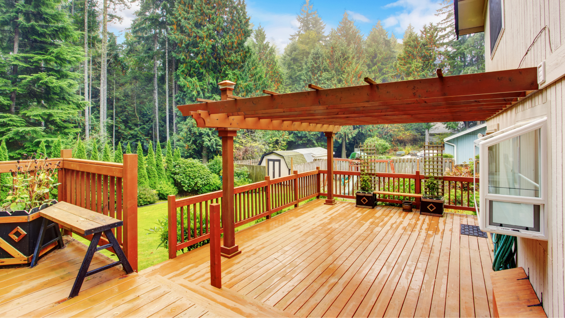 custom parts of a deck