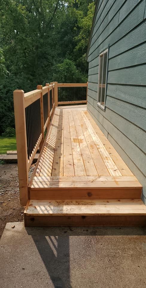 wood deck