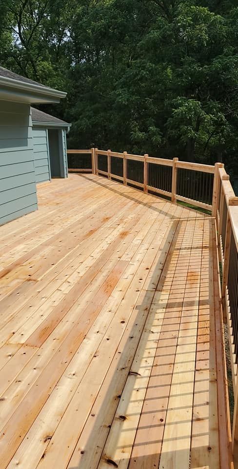 wood deck