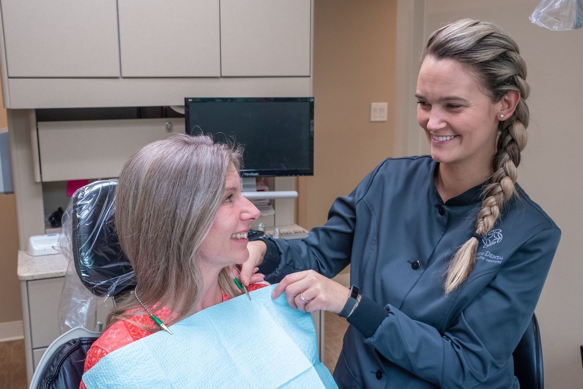 Dental Staff With Dental Patient | Gum Disease Treatment in Lynnwood WA