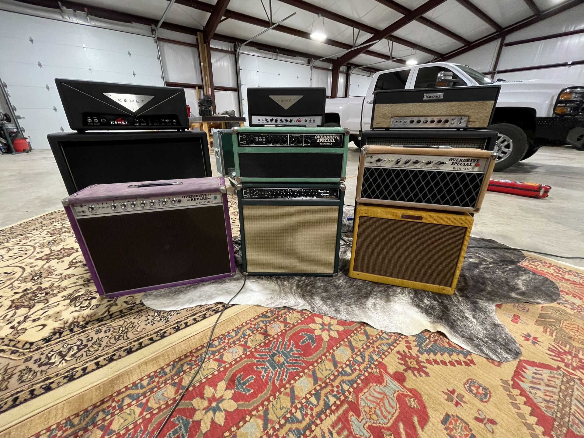 4 Dumbles as Scruffs Vintage Guitars