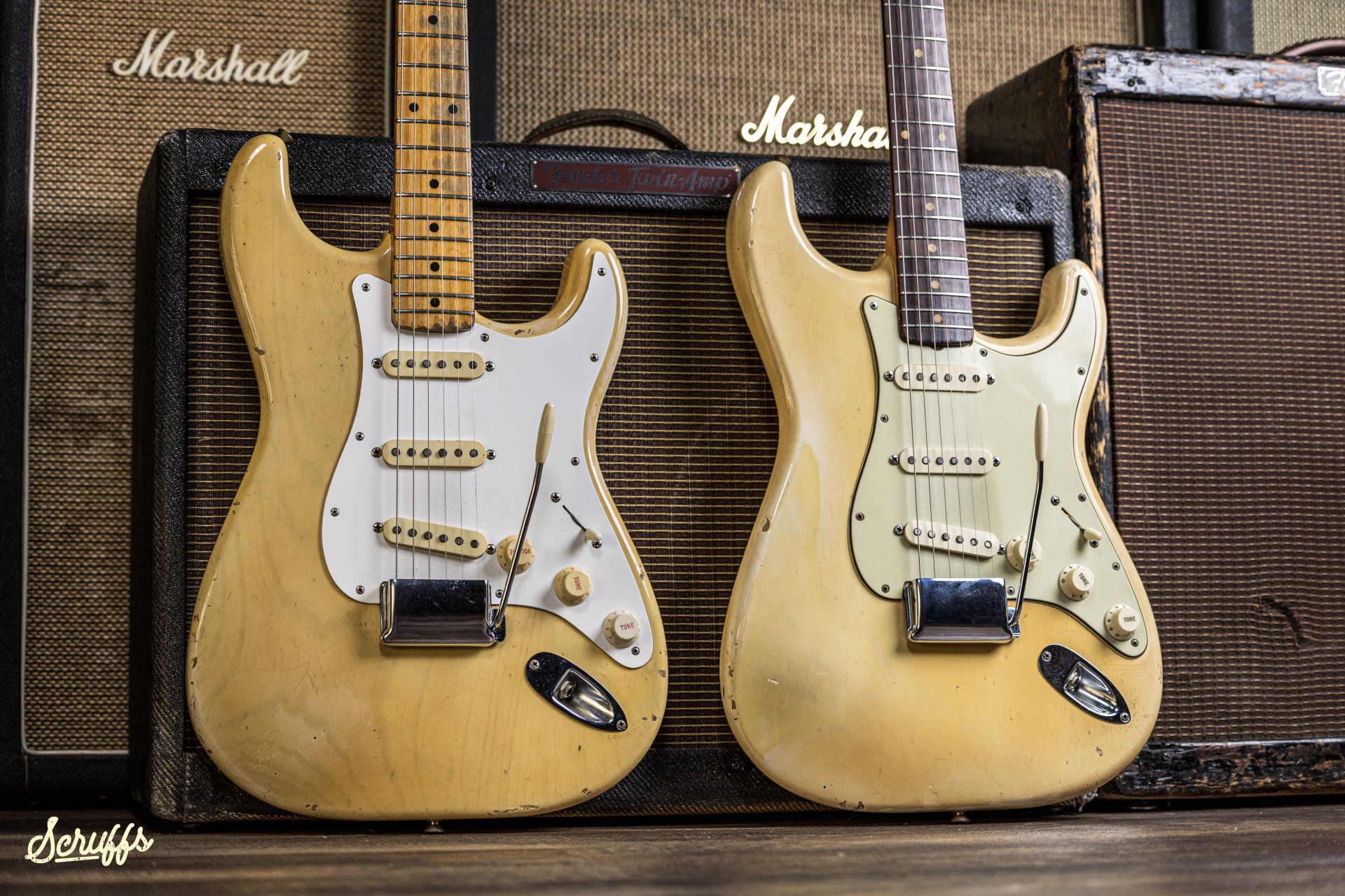 1959 & 1961 Blonde Stratocasters