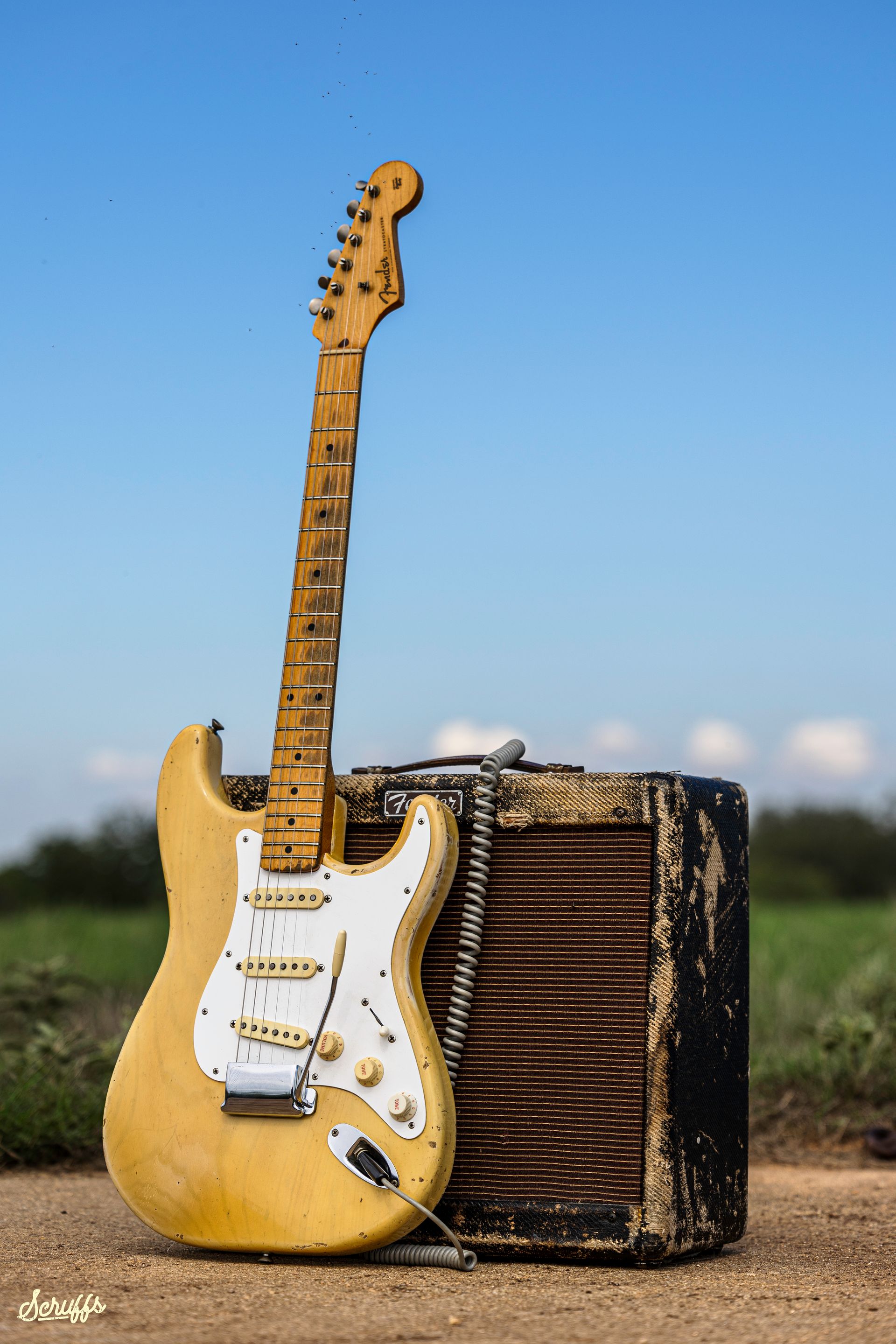 59 blonde strat