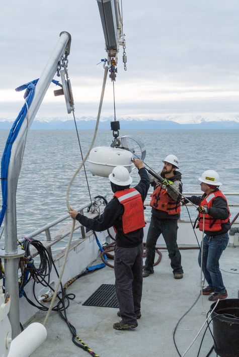 Vessel Deployment Prudhoe Bay, Alaska